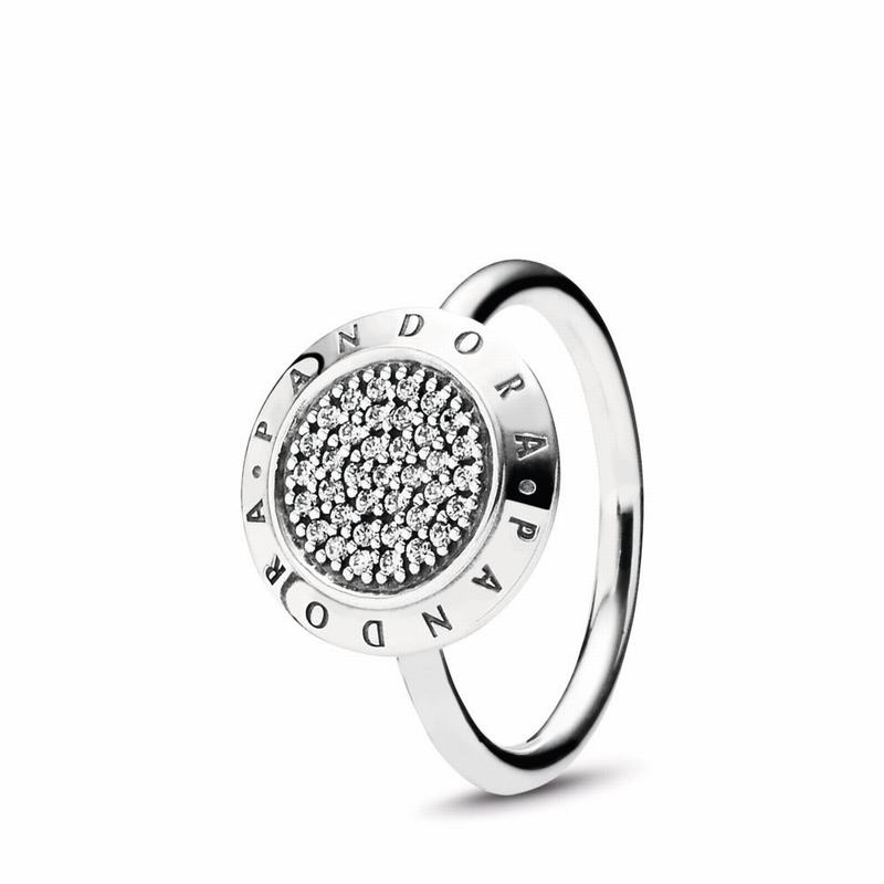 Pandora Signature Pavé Stackable Ring Online NZ, Sterling Silver (621804-RLT)